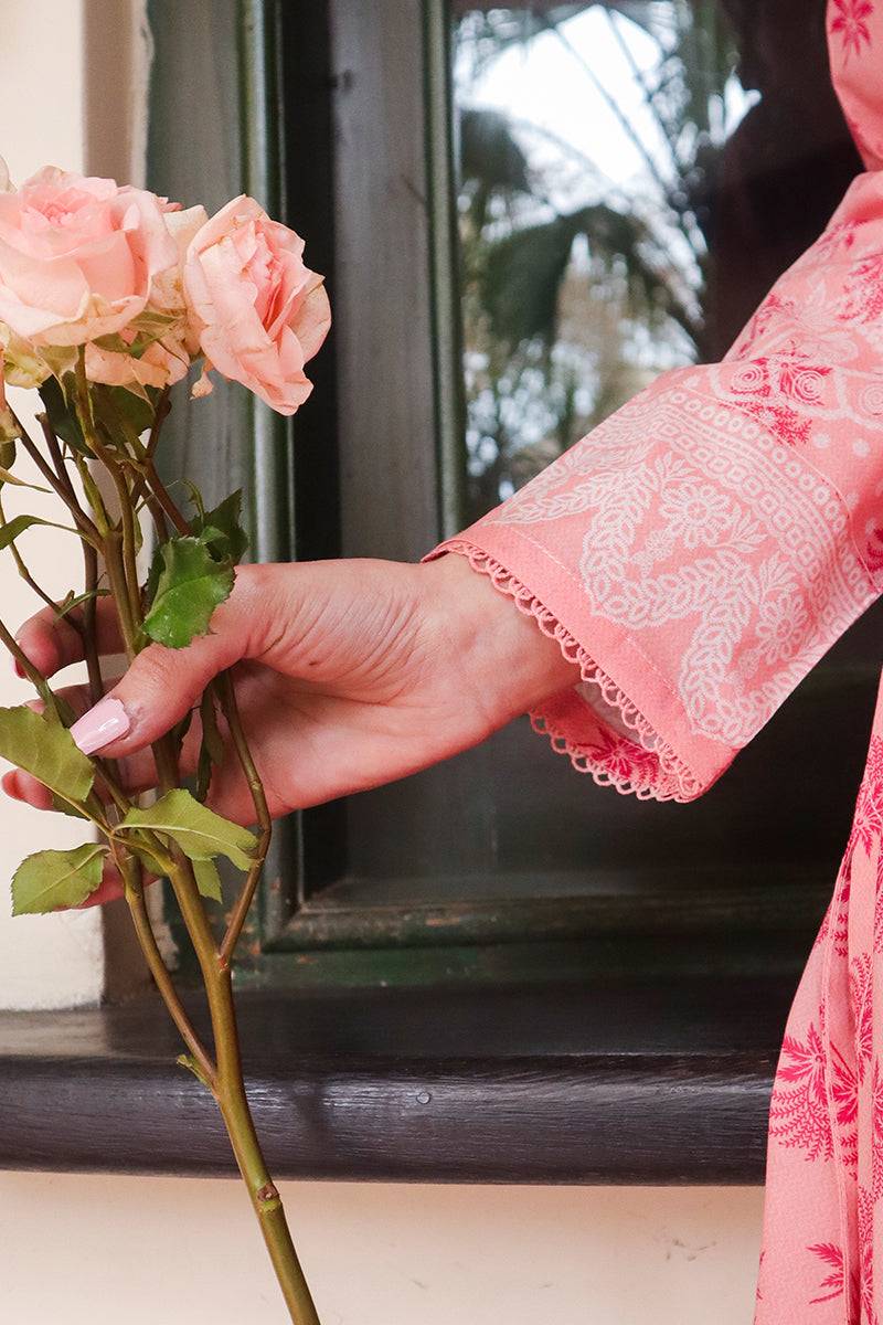 Cross Stitch | Printed Lawn | CORAL DELUXE - Pakistani Designer Dress - by Cross Stitch | Type: Luxury - 100% Original at Saira Sultan