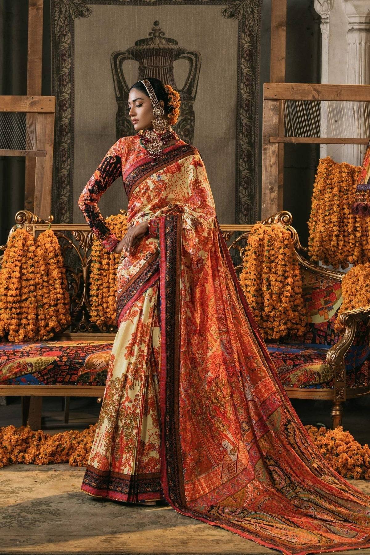 Fahad Hussayn | Lawn Banger | Damavand - Pakistani Designer Dress - by Fahad Hussayn | Type: Ladies Clothes - 100% Original at Saira Sultan