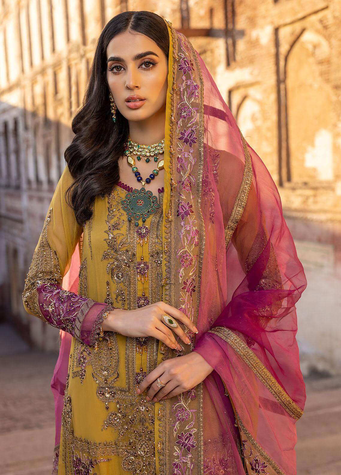 Charizma | Dastan e Jashan 23 | DJW-03 - Pakistani Designer Dress - by Charizma | Type: Formal - 100% Original at Saira Sultan