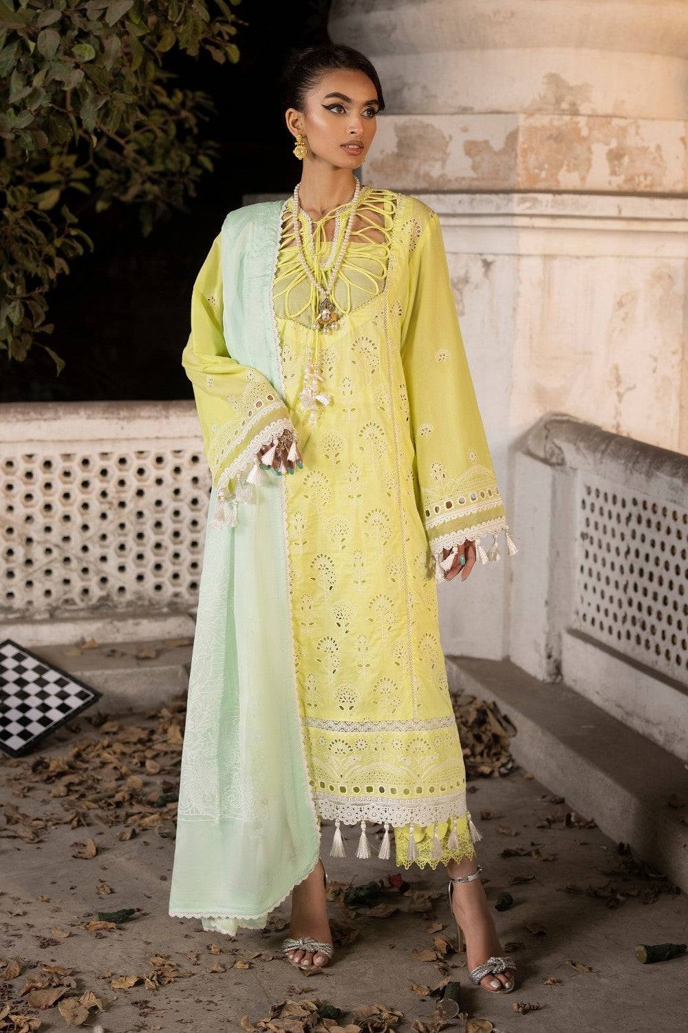 Ittehad | Embroidered Lawn | I-17 - Pakistani Designer Dress - by Ittehad | Type: Luxury - 100% Original at Saira Sultan