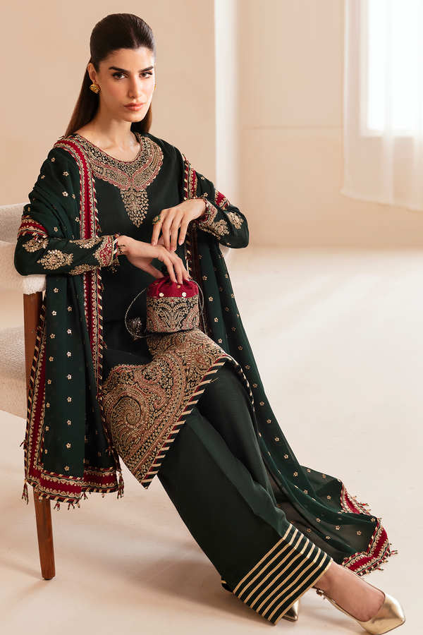 Jazmin | Formals Collection | Raw Silk UR-7036 - Pakistani Designer Dress - by Jazmin | Type: Formal - 100% Original at Saira Sultan