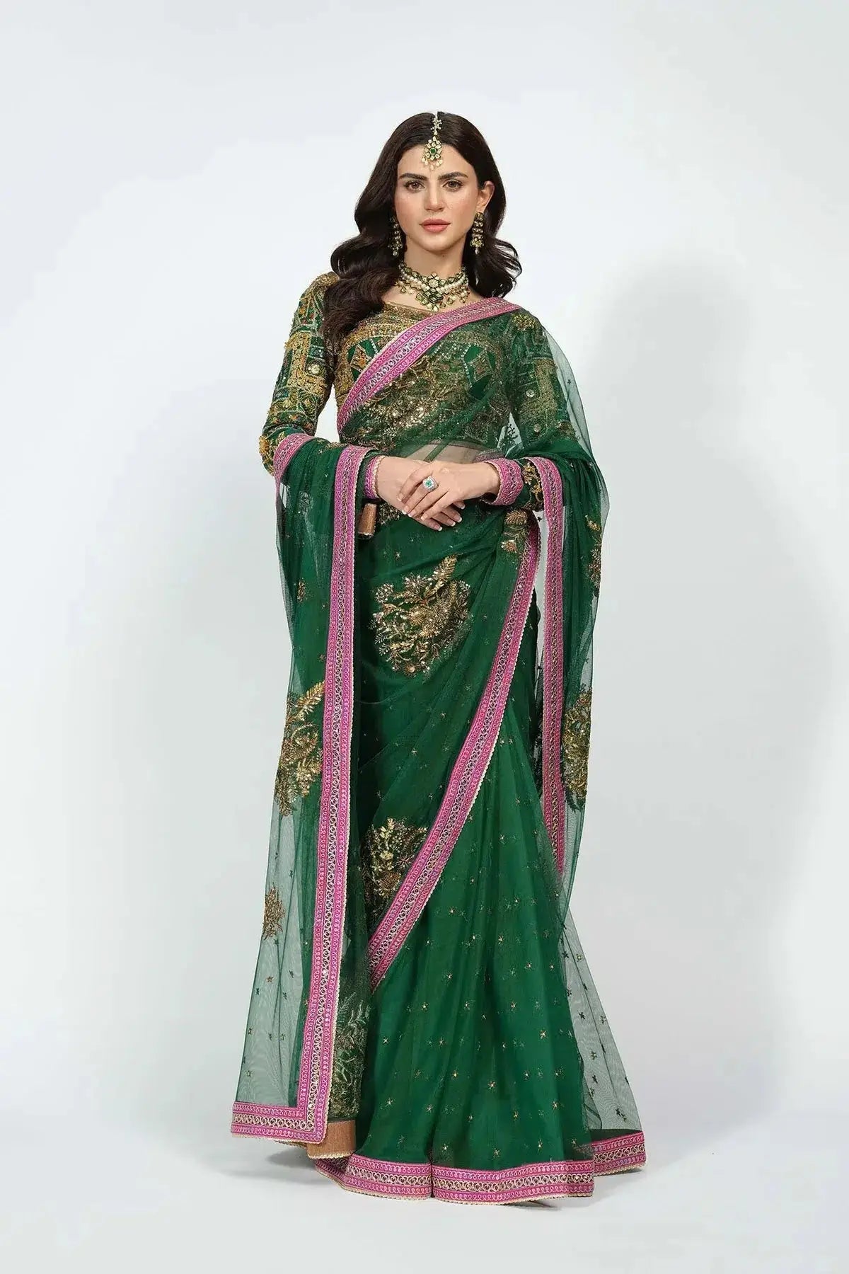 Fahad Hussayn | National Sport Casbah | Dholak - Pakistani Designer Dress - by Fahad Hussayn | Type: Bridal - 100% Original at Saira Sultan