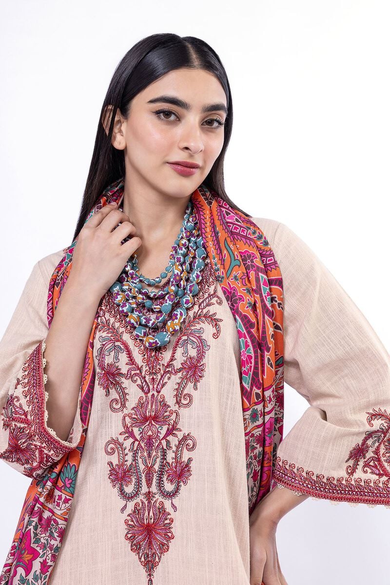 Khaadi | My Winter Mood | DK16V M Light Skin Khaddar