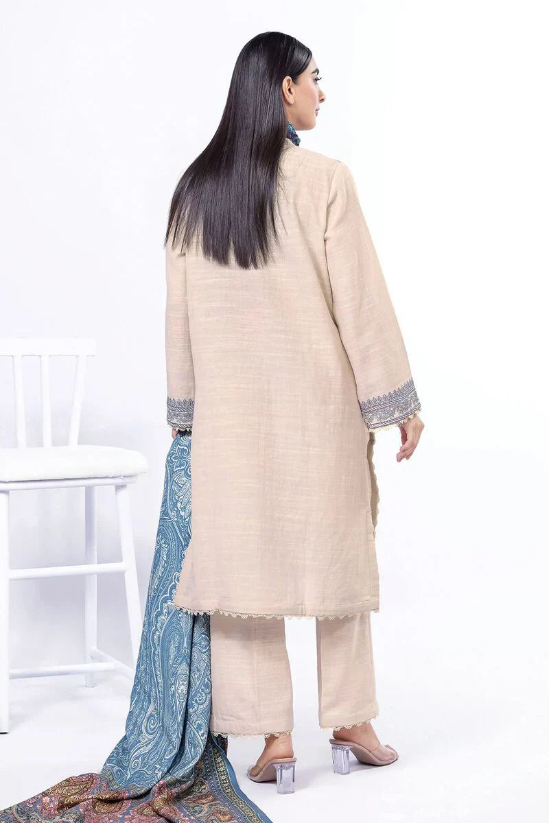 Khaadi | My Winter Mood | DK20M S Light Skin Khaddar