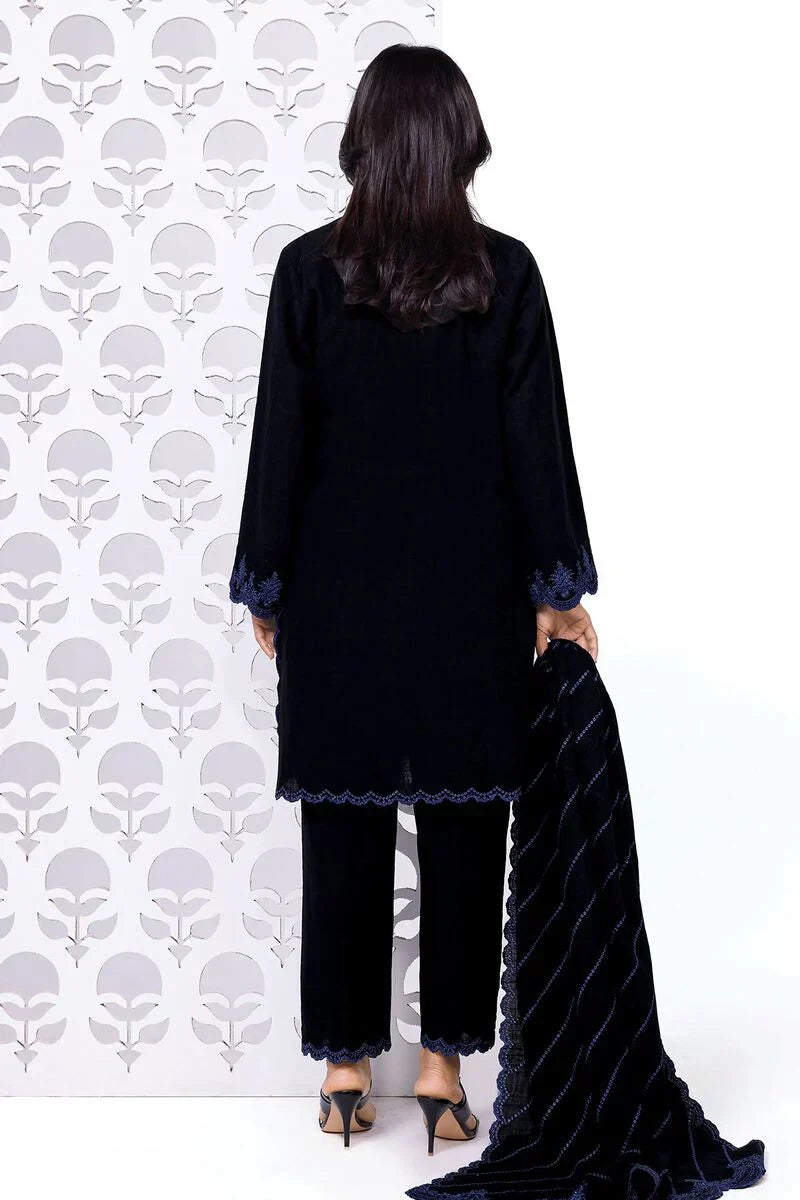 Khaadi | My Winter Mood | DKN151 S Black Khaddar
