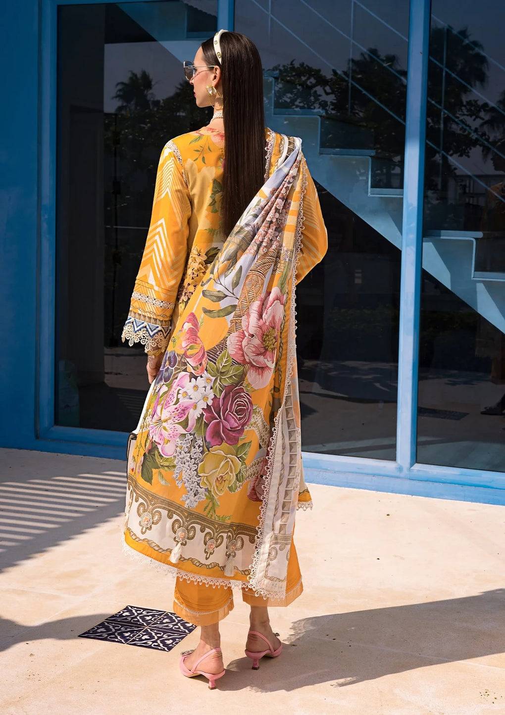 Elaf Premium | Prints Collection 2024 | EOP-01A SEDONA - Pakistani Designer Dress - by Elaf Premium | Type: Formal - 100% Original at Saira Sultan