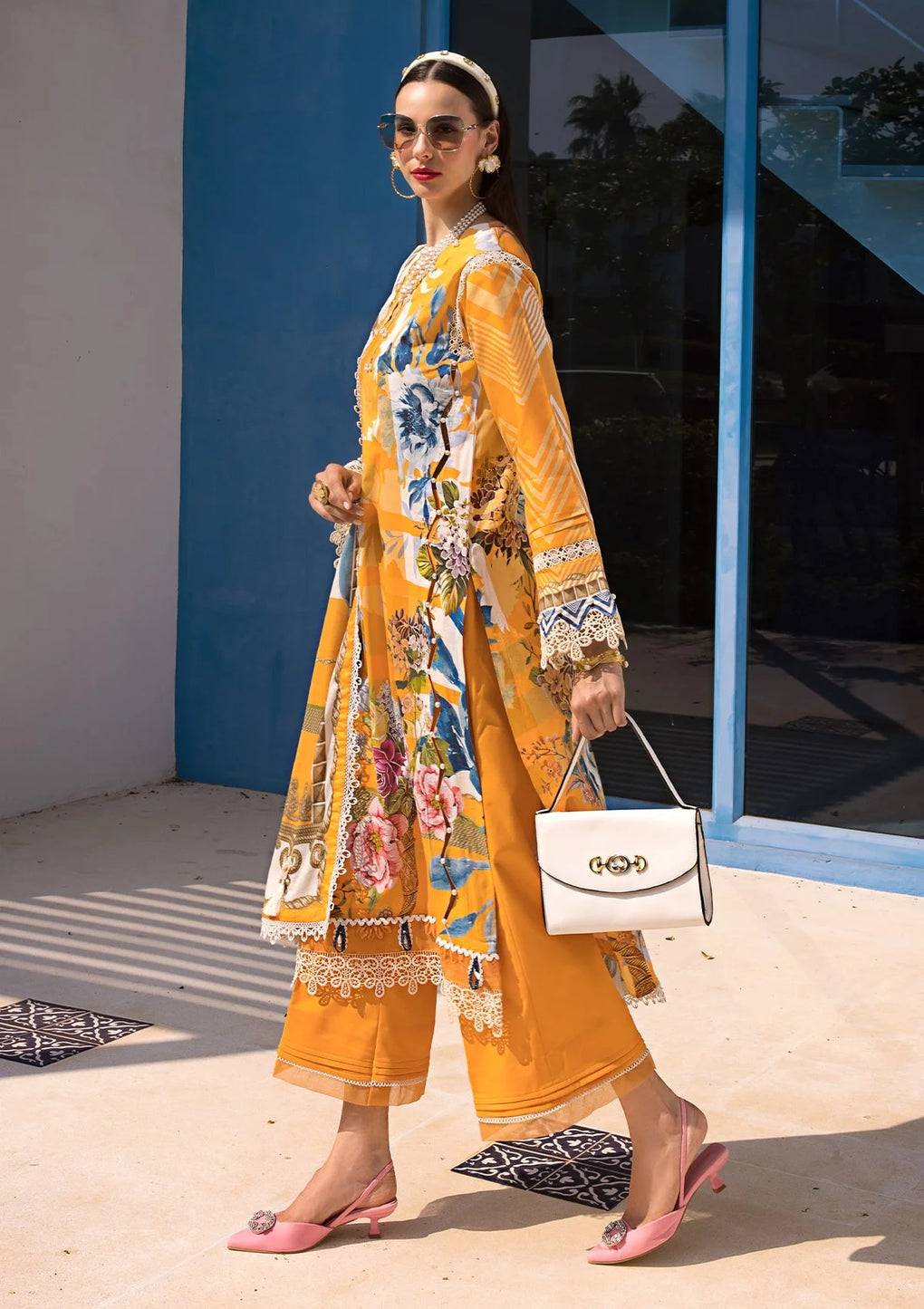 Elaf Premium | Prints Collection 2024 | EOP-01A SEDONA - Pakistani Designer Dress - by Elaf Premium | Type: Formal - 100% Original at Saira Sultan