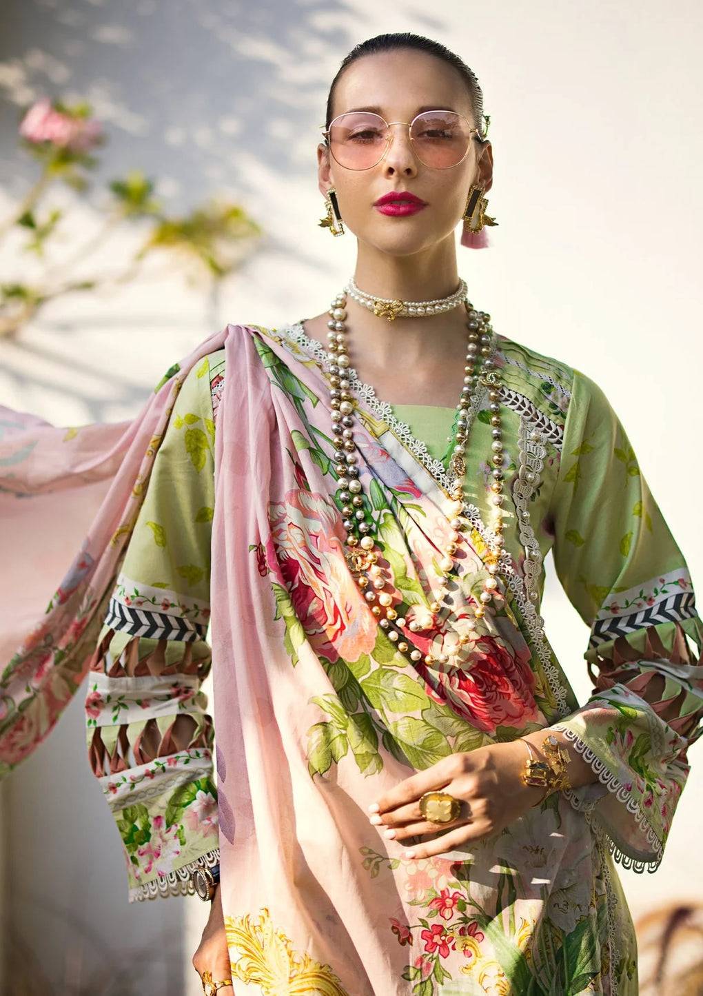 Elaf Premium | Prints Collection 2024 | EOP-02A CHELSEA - Pakistani Designer Dress - by Elaf Premium | Type: Formal - 100% Original at Saira Sultan