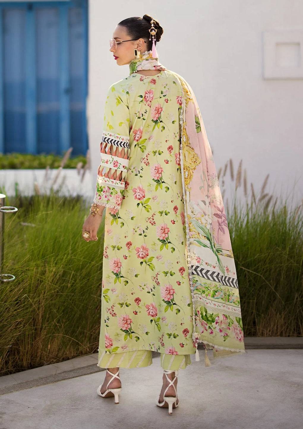 Elaf Premium | Prints Collection 2024 | EOP-02A CHELSEA - Pakistani Designer Dress - by Elaf Premium | Type: Formal - 100% Original at Saira Sultan