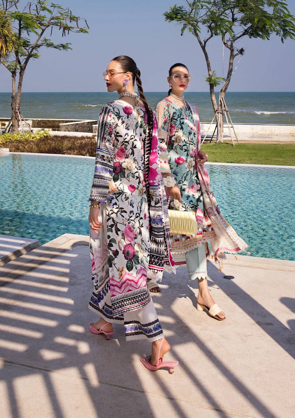 Elaf Premium | Prints Collection 2024 | EOP-06B FREYA - Pakistani Designer Dress - by Elaf Premium | Type: Formal - 100% Original at Saira Sultan