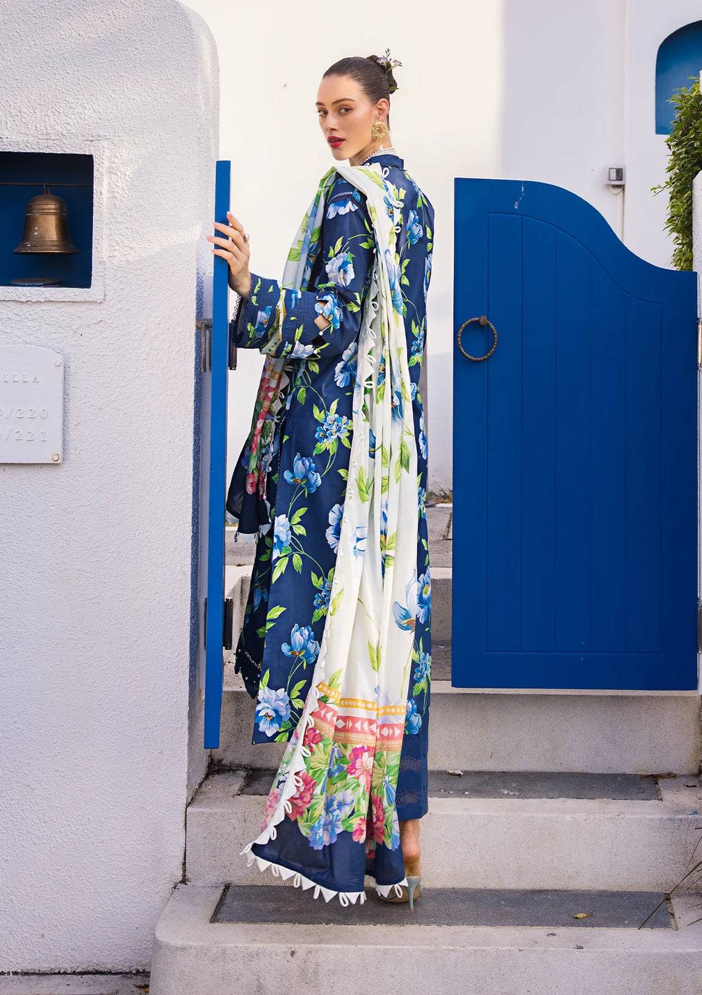 Elaf Premium | Prints Collection 2024 | EOP-05B RUNE MAVIS - Pakistani Designer Dress - by Elaf Premium | Type: Formal - 100% Original at Saira Sultan