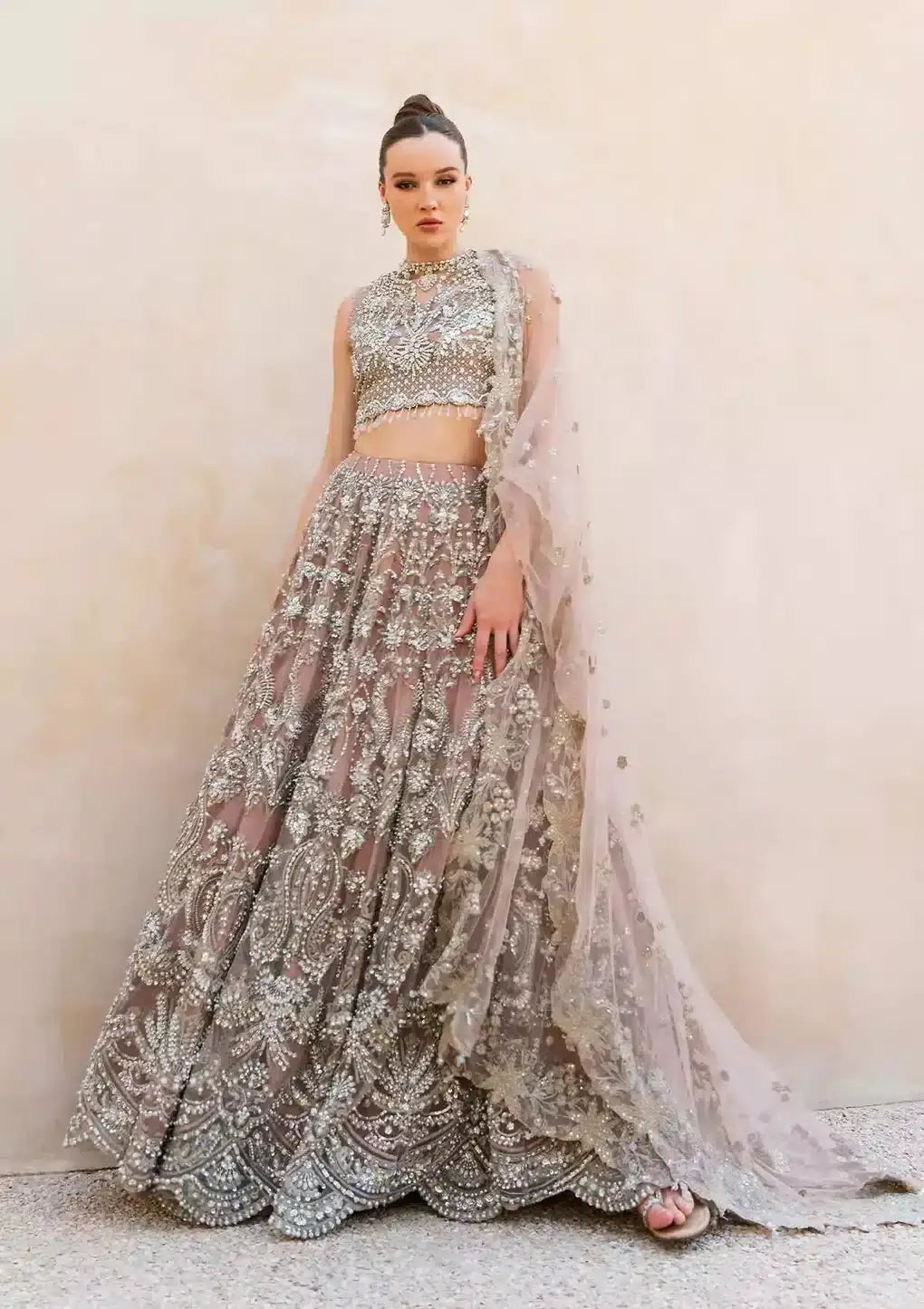 Elaf Premium | Evara Wedding Formals 23 | EEW-05 JASMINE - Pakistani Designer Dress - by Elaf Premium | Type: Bridal - 100% Original at Saira Sultan