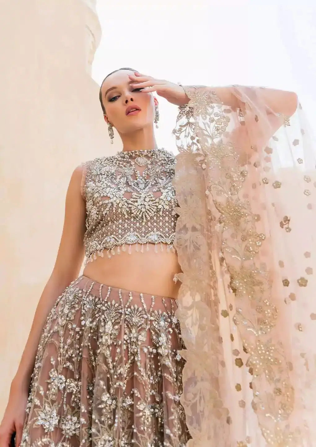 Elaf Premium | Evara Wedding Formals 23 | EEW-05 JASMINE - Pakistani Designer Dress - by Elaf Premium | Type: Bridal - 100% Original at Saira Sultan
