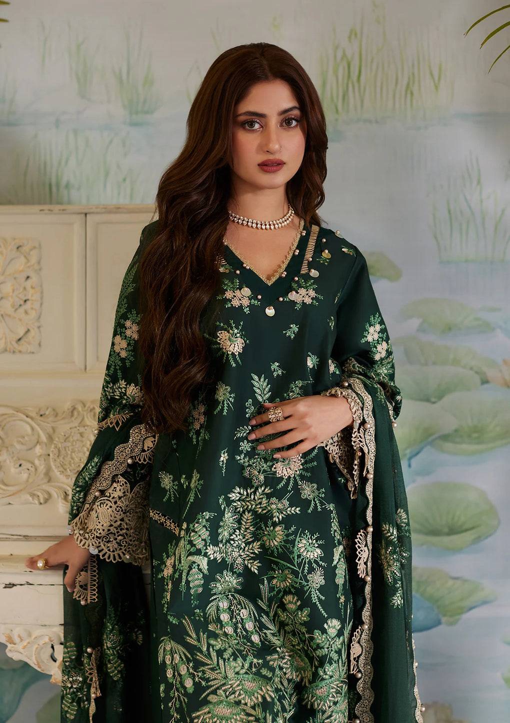 Elaf Premium | Eid Edit 2024 | ELE-07 ZARIA - Pakistani Designer Dress - by Elaf Premium | Type: Luxury - 100% Original at Saira Sultan