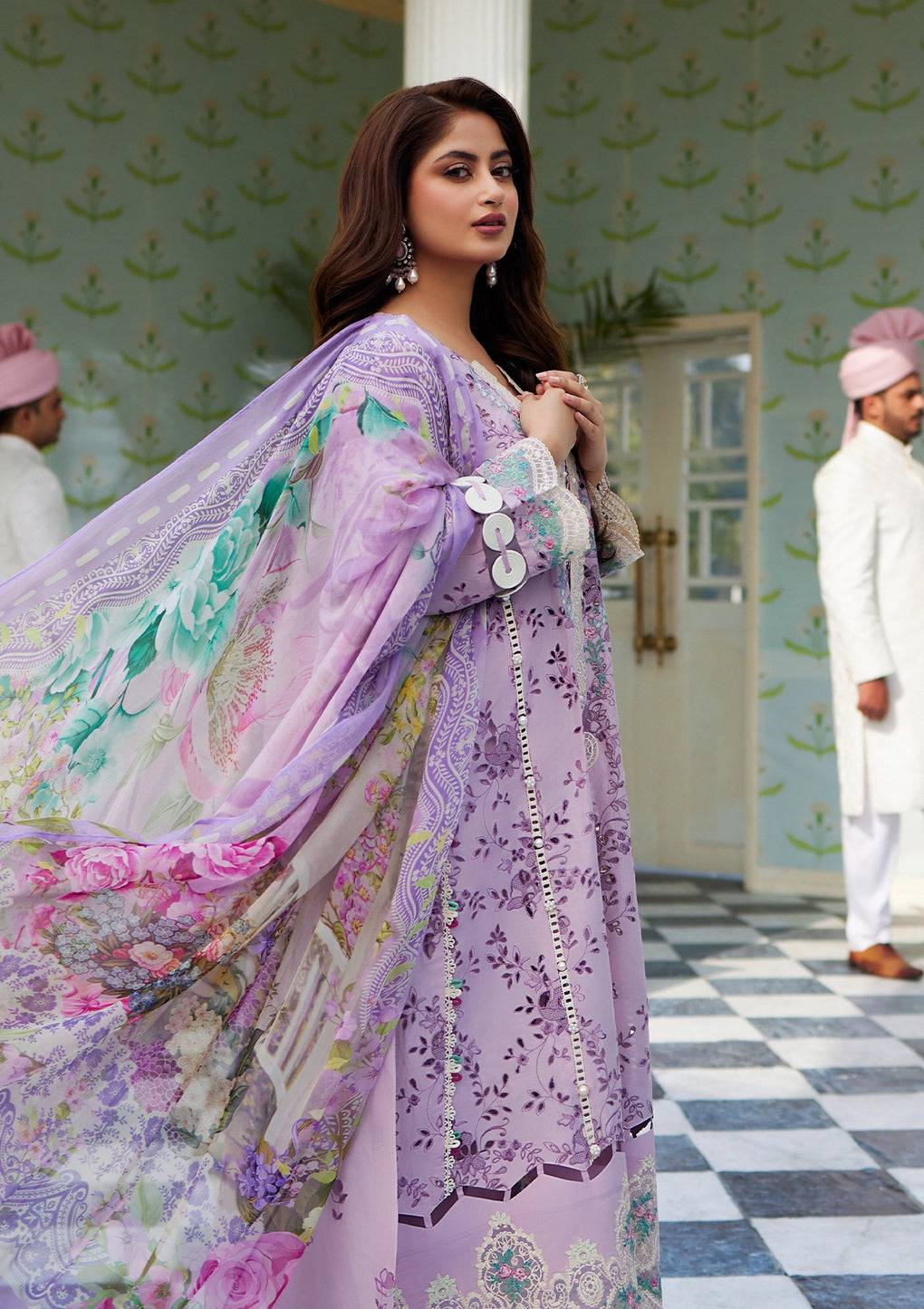 Elaf Premium | Eid Edit 2024 | ELE-03 AFSANEH - Pakistani Designer Dress - by Elaf Premium | Type: Luxury - 100% Original at Saira Sultan
