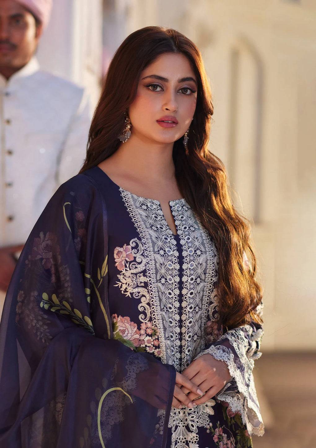 Elaf Premium | Eid Edit 2024 | ELE-12B YAZMIN - Pakistani Designer Dress - by Elaf Premium | Type: Luxury - 100% Original at Saira Sultan