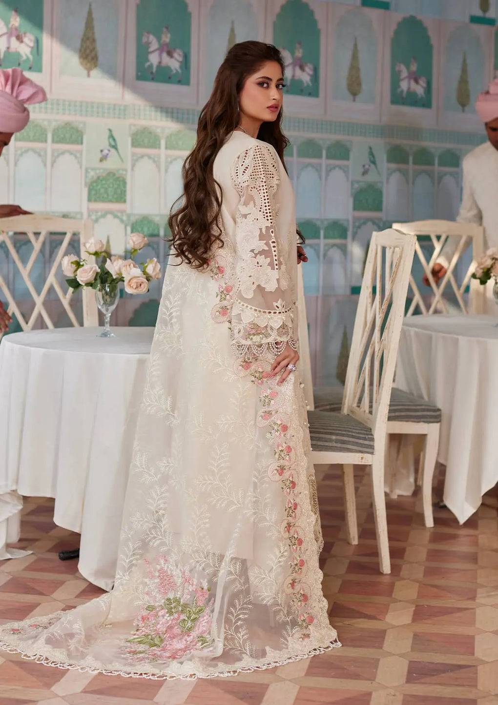 Elaf Premium | Eid Edit 2024 | ELE-01A MOTIA - Pakistani Designer Dress - by Elaf Premium | Type: Luxury - 100% Original at Saira Sultan