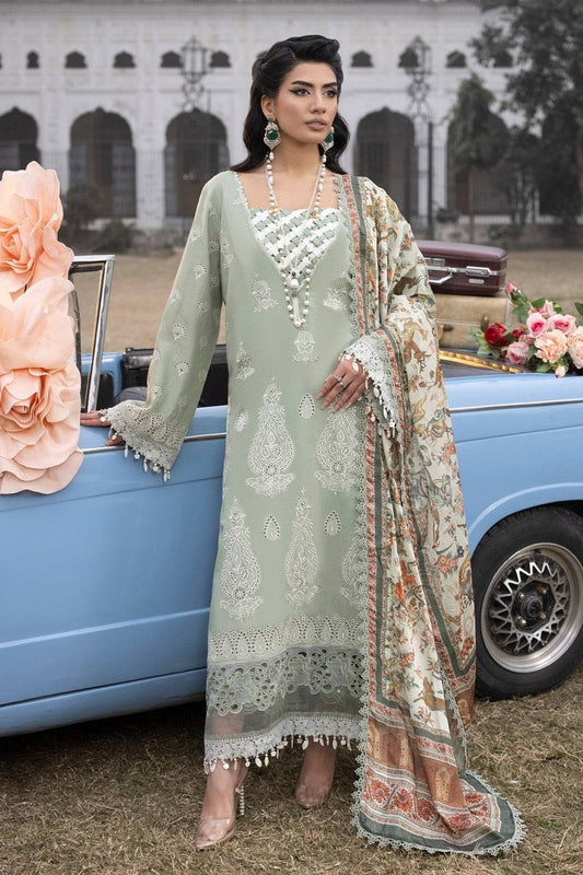 Ittehad | Embroidered Lawn | I-16 - Pakistani Designer Dress - by Ittehad | Type: Luxury - 100% Original at Saira Sultan