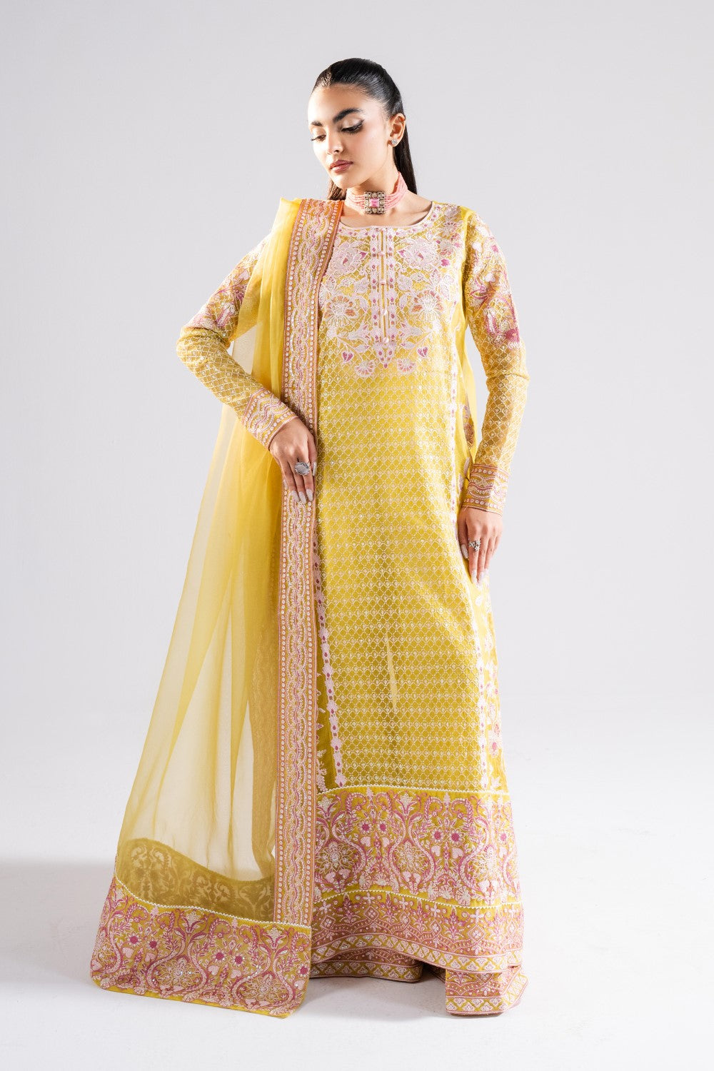 Maryum N Maria | Luna Formals | ELOYA S Yellow Tissue