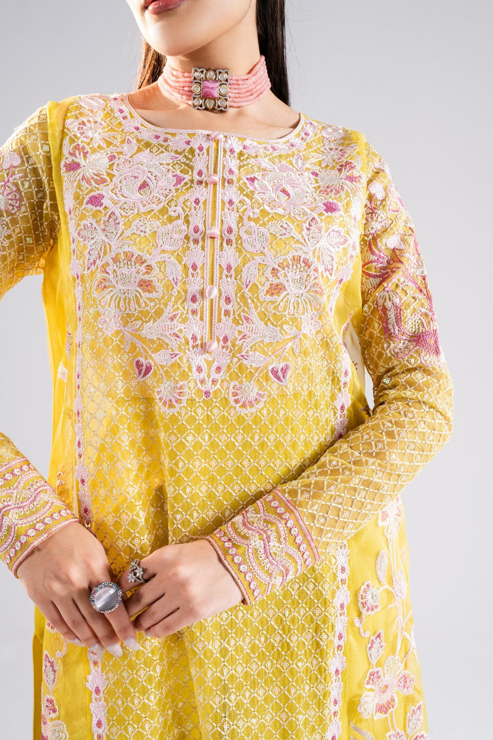 Maryum N Maria | Luna Formals | ELOYA L Yellow Tissue