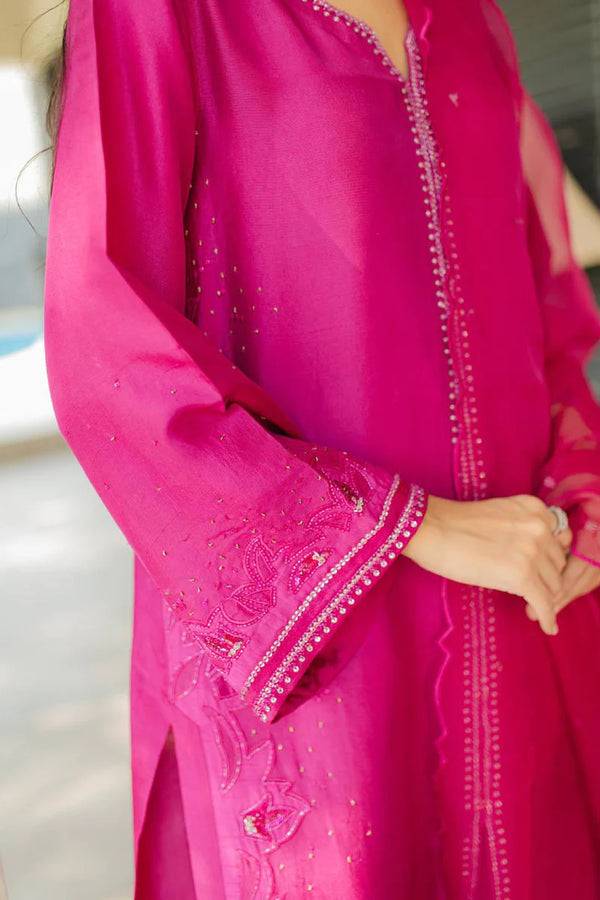 Jeem | Luxury Pret | ELSA PINK - Pakistani Designer Dress - by Jeem | Type: Luxury - 100% Original at Saira Sultan