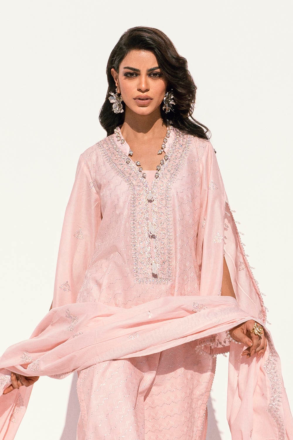 Gul Ahmed | Gul Nilofer 25 | DN-42042 M Light Pink Lawn