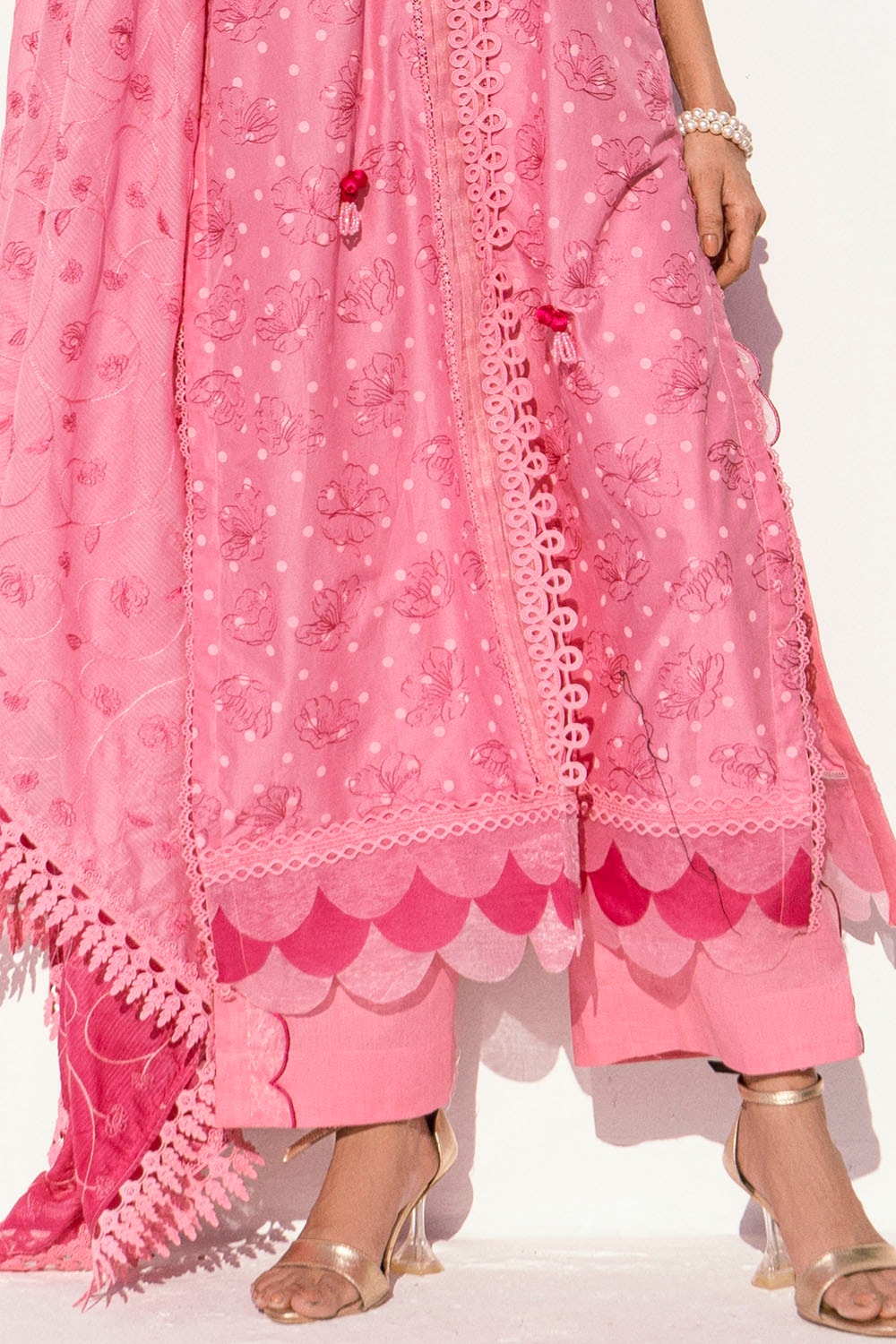 Gul Ahmed | Gul Nilofer 25 | DN-42051 L Rose Pink Lawn