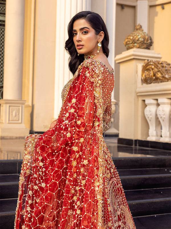 Epoque | Reverie Bridals | Ecarlate - Pakistani Designer Dress - by Epoque | Type: Bridal - 100% Original at Saira Sultan