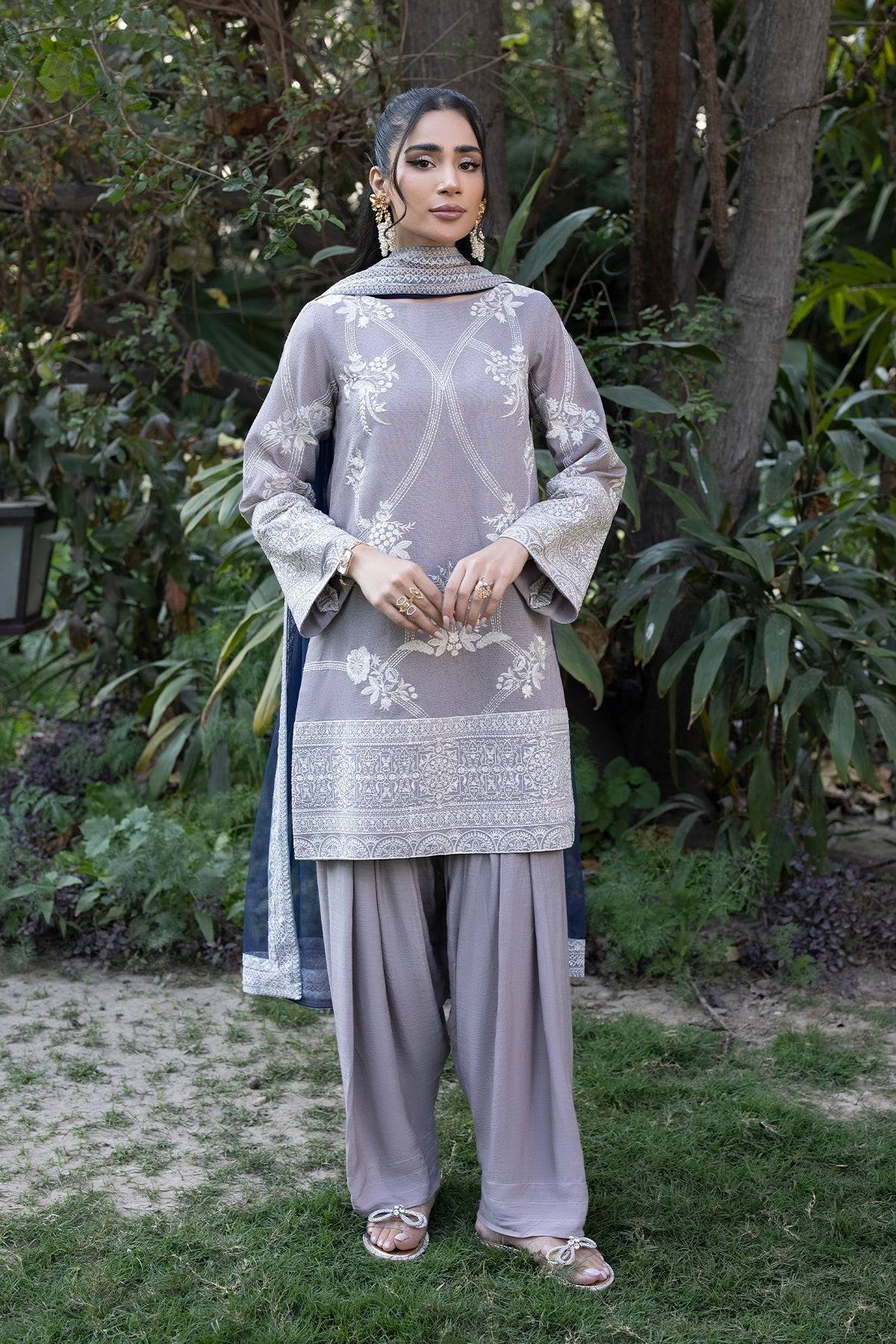 Erum Khan | Shahzeen Eid Collection | KIWI - Pakistani Designer Dress - by Erum Khan | Type: Formal - 100% Original at Saira Sultan
