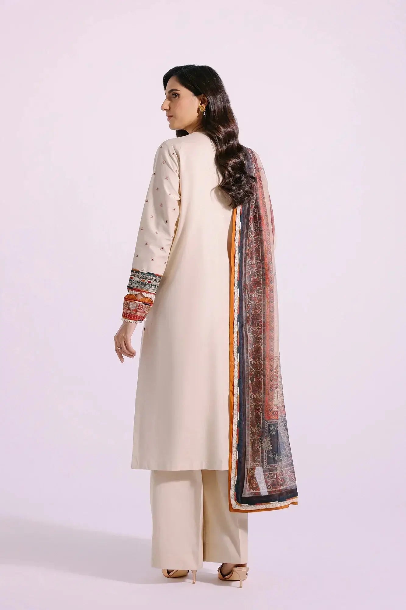 Ethnic | Rozana Collection SS 24 | E0409/203/226 - Pakistani Designer Dress - by Ethnic | Type: Luxury - 100% Original at Saira Sultan
