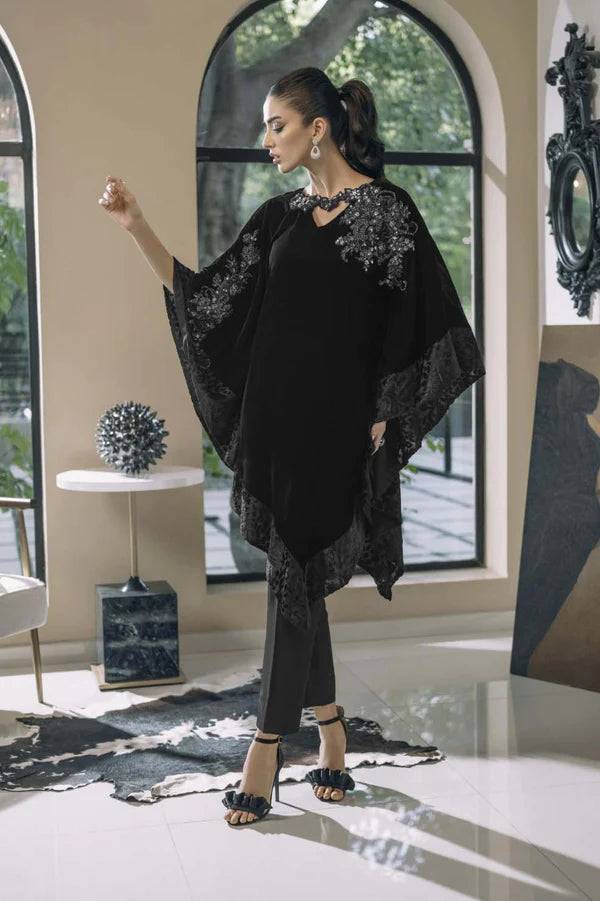 Jeem | Luxury Pret | EVELYN BLACK - Pakistani Designer Dress - by Jeem | Type: Luxury - 100% Original at Saira Sultan