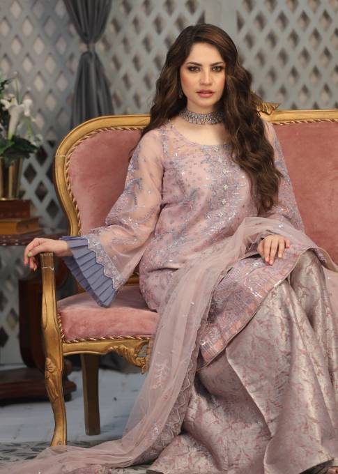 Daud Abbas | Formals Collection | ELINOR - Pakistani Designer Dress - by Daud Abbas | Type: Formal - 100% Original at Saira Sultan