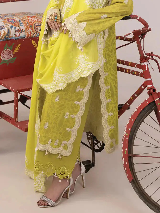 Ittehad | Faiza Faisal Rangeeli Lawn 24 | Sajjo - Pakistani Designer Dress - by Ittehad | Type: Luxury - 100% Original at Saira Sultan