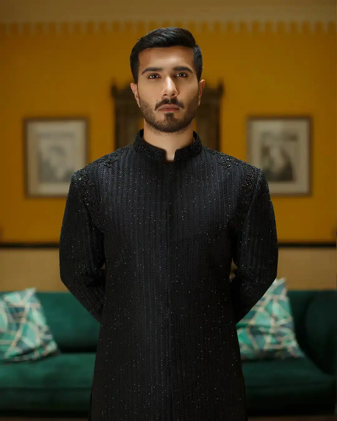 Pakistani Menswear | FSQ-Burak - Pakistani Designer Dress - by Menswear | Type: MensWear - 100% Original at Saira Sultan