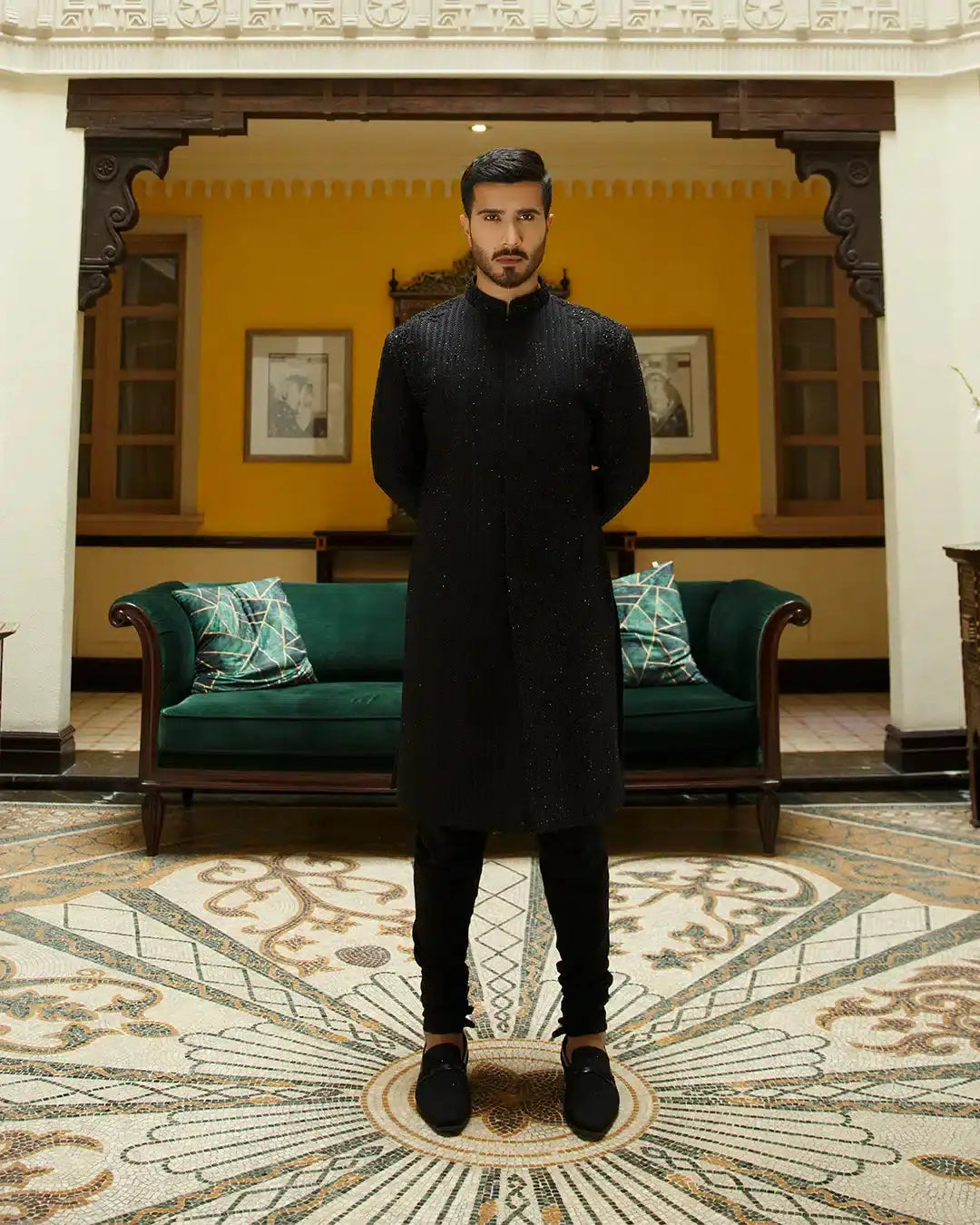 Pakistani Menswear | FSQ-Burak - Pakistani Designer Dress - by Menswear | Type: MensWear - 100% Original at Saira Sultan