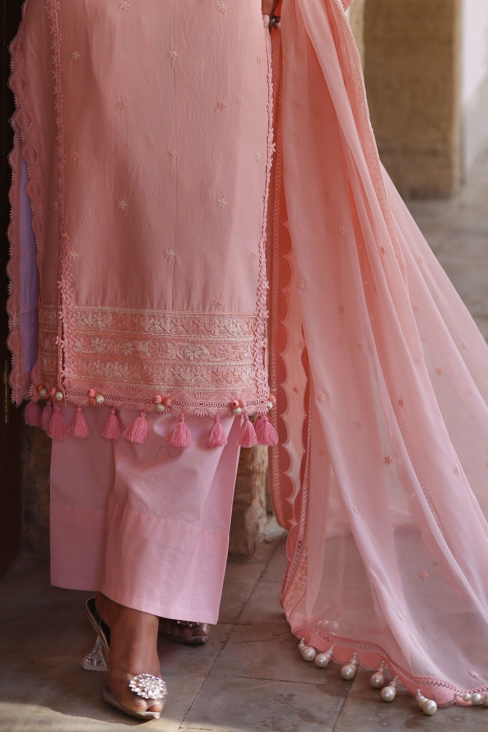 Gul Ahmed | Festive Eid 25 | FE-52120 M Pink Lawn