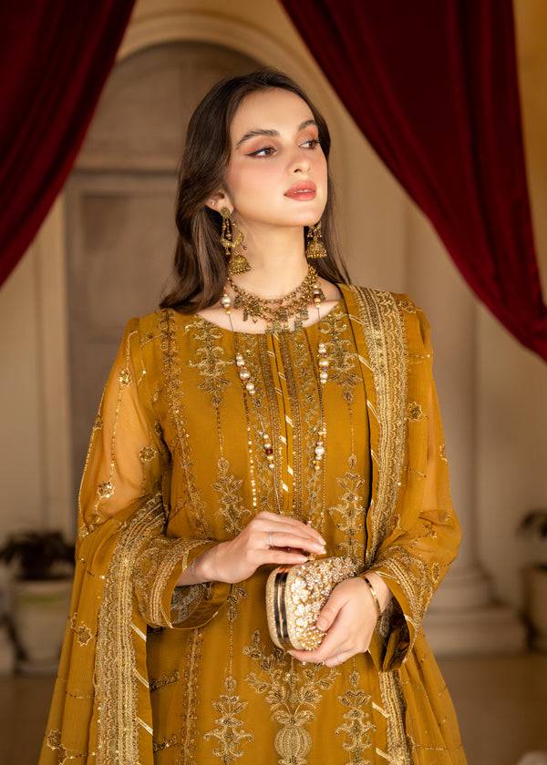 Strawberry | Rimjhim Chiffon Collection | FLS-RJ-009 - Pakistani Designer Dress - by Strawberry | Type: Formal - 100% Original at Saira Sultan