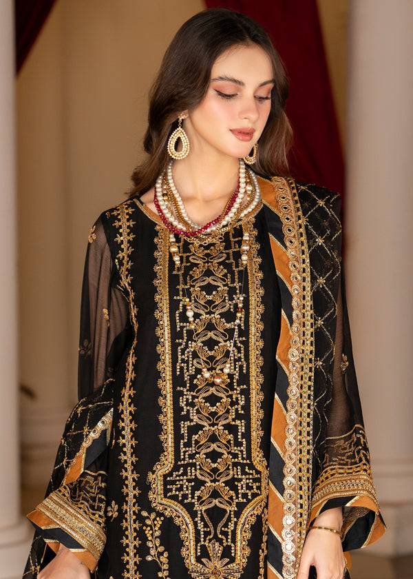 Strawberry | Rimjhim Chiffon Collection | FLS-RJ-001 - Pakistani Designer Dress - by Strawberry | Type: Formal - 100% Original at Saira Sultan