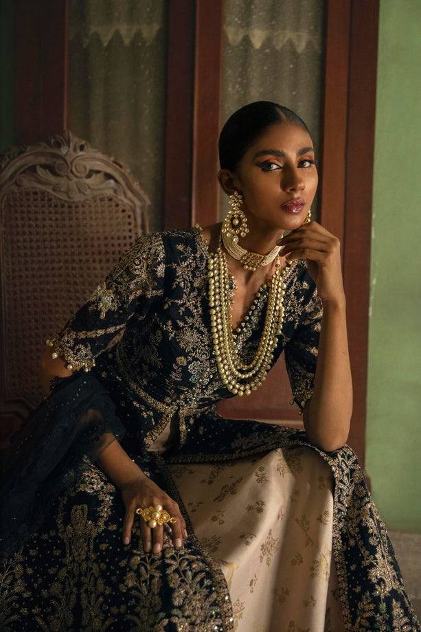 Sana Safinaz | Nura Festive | G223-007-CT - Pakistani Designer Dress - by Sana Safinaz | Type: Bridal - 100% Original at Saira Sultan