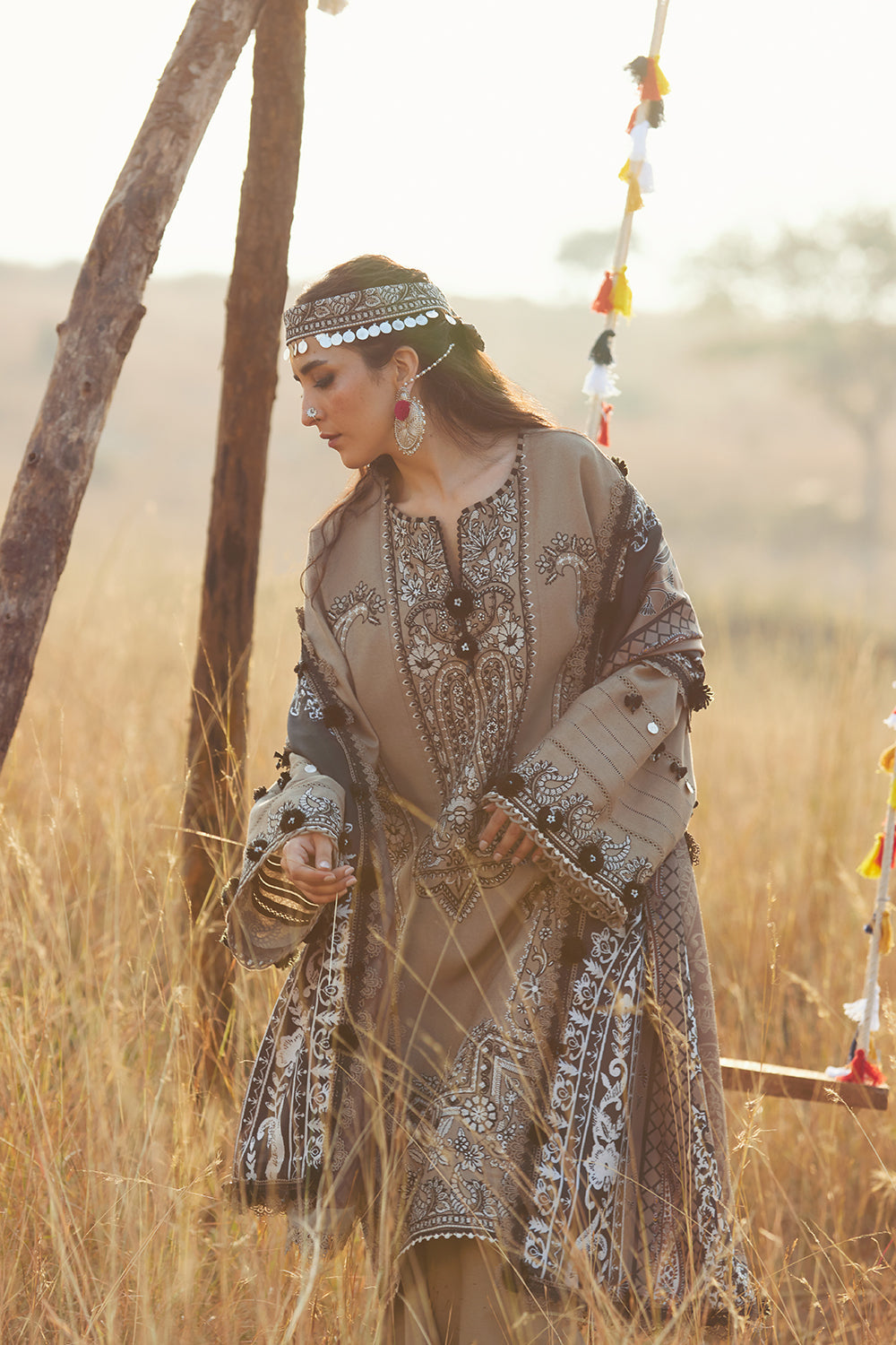 Saira Rizwan | Winter Khaddar 25 | RUKH-SRW25-02 by Saira Rizwan - Designer Dress - Type : Ladies Clothes - Available at Saira Sultan - 100% Original