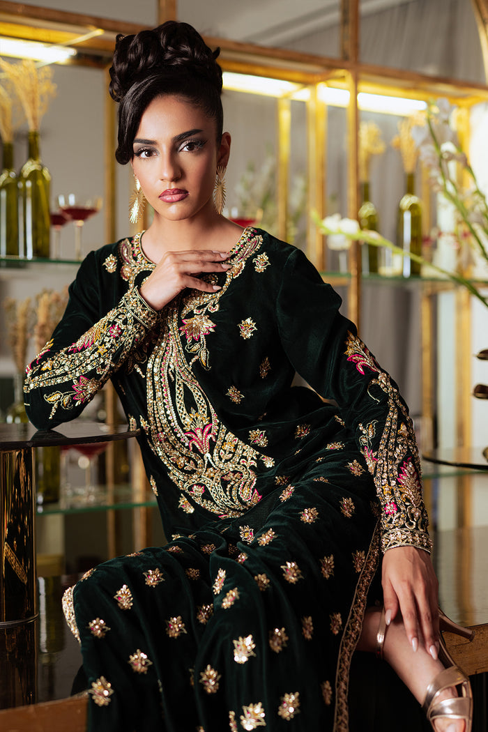 Saira Rizwan | Velvet Pret 25 | EMERA-SRVP25-10 by Saira Rizwan - Designer Dress - Type : Ladies Clothes - Available at Saira Sultan - 100% Original