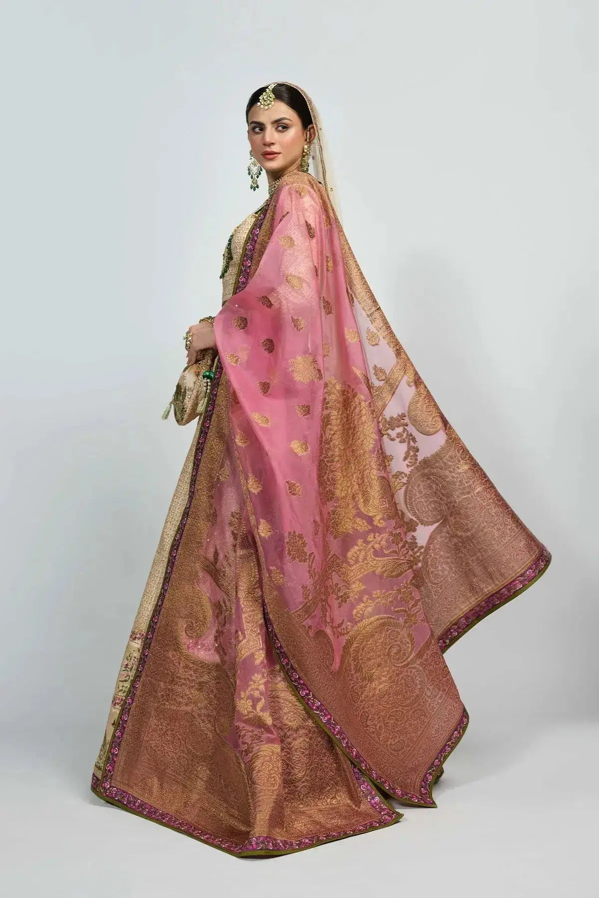 Fahad Hussayn | National Sport Casbah | Gharoli - Pakistani Designer Dress - by Fahad Hussayn | Type: Bridal - 100% Original at Saira Sultan