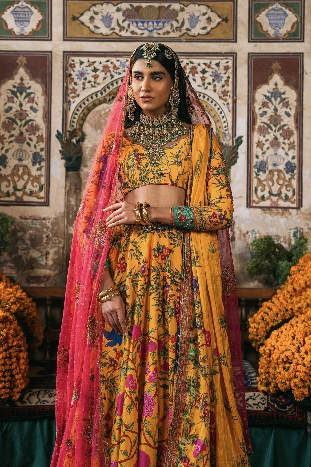 Fahad Hussayn | Lawn Banger | Girwa - Pakistani Designer Dress - by Fahad Hussayn | Type: Ladies Clothes - 100% Original at Saira Sultan