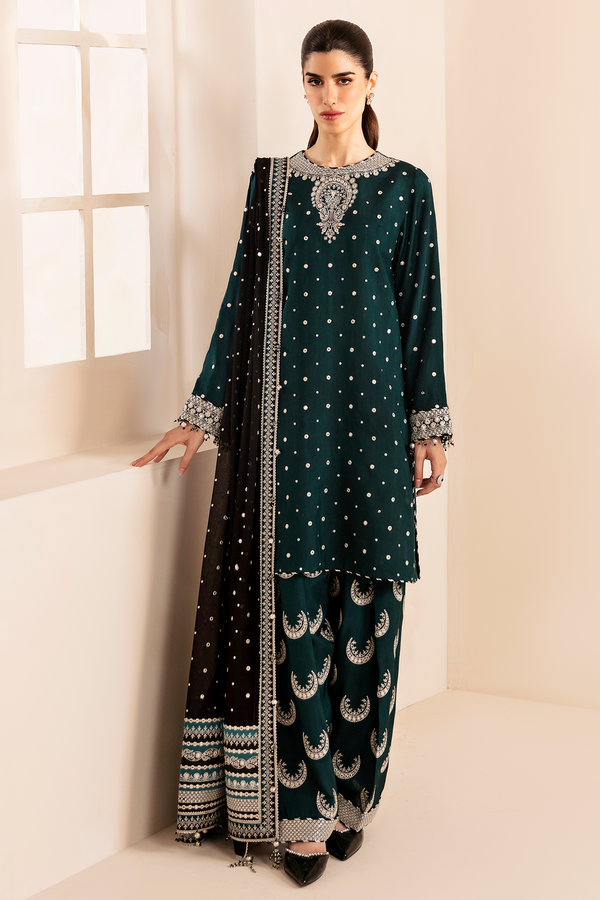 Jazmin | Formals Collection | Raw Silk UR-7035 - Pakistani Designer Dress - by Jazmin | Type: Formal - 100% Original at Saira Sultan