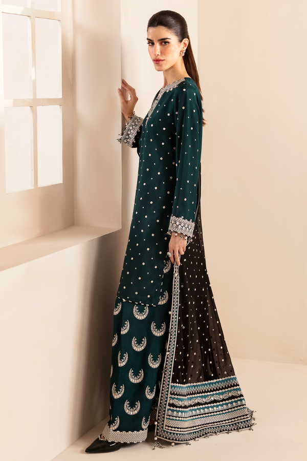 Jazmin | Formals Collection | Raw Silk UR-7035 - Pakistani Designer Dress - by Jazmin | Type: Formal - 100% Original at Saira Sultan