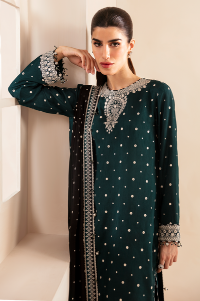 Jazmin | Formals Collection | Raw Silk UR-7035 - Pakistani Designer Dress - by Jazmin | Type: Formal - 100% Original at Saira Sultan