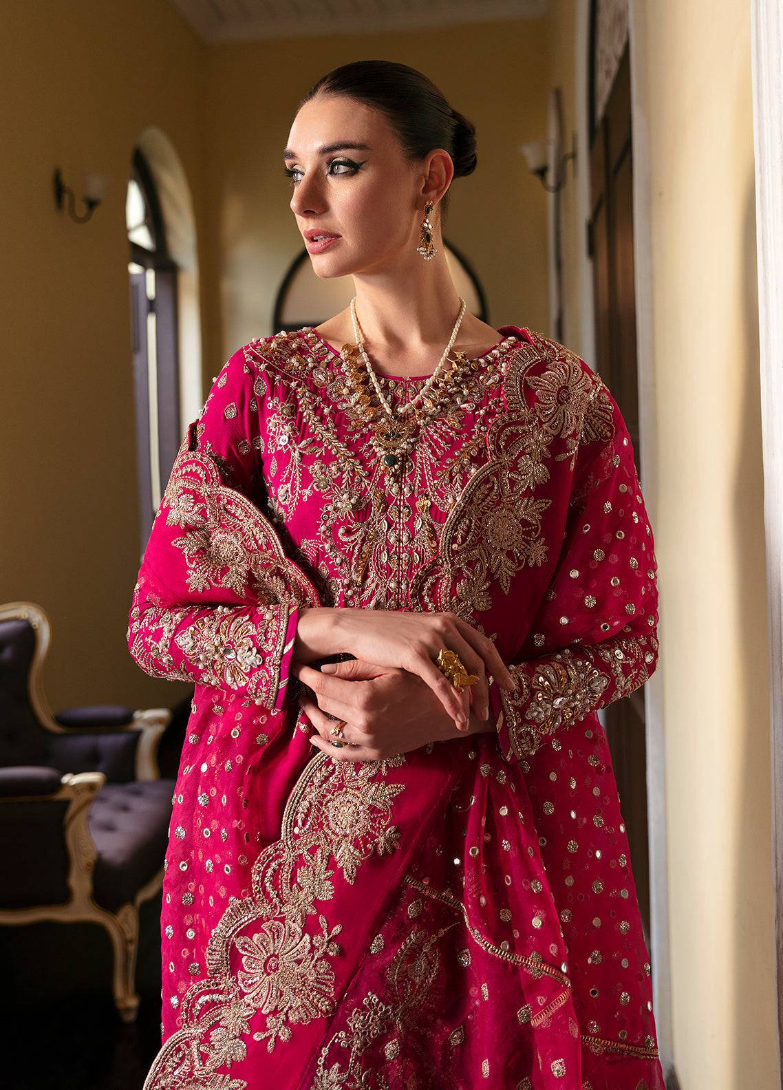 Gulaal | Luxury Pret | ROCHELLE (GL-LP-24V1-21) - Pakistani Designer Dress - by Gulaal | Type: Formal - 100% Original at Saira Sultan