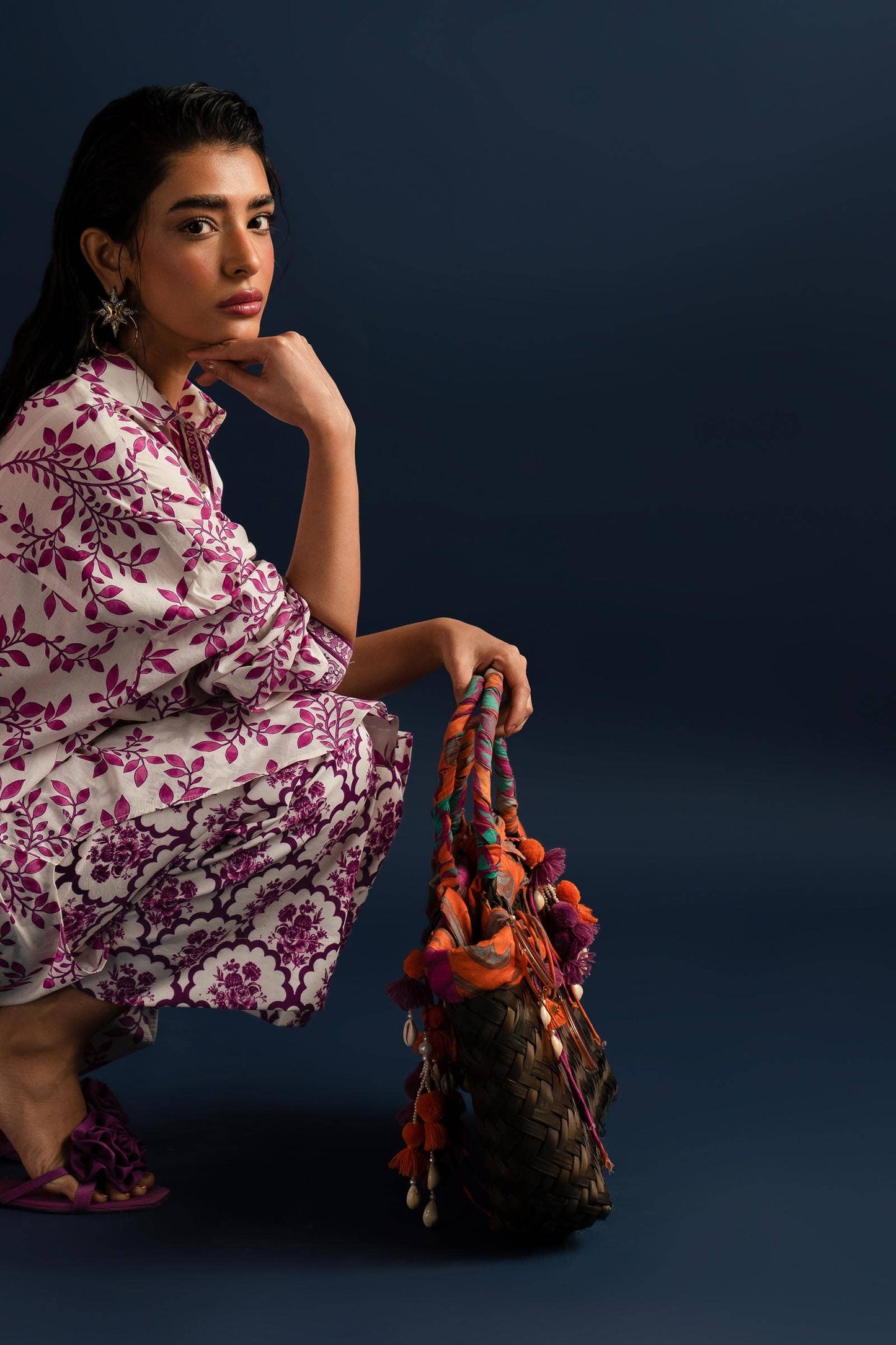 Sana Safinaz | Mahay Summer Lawn 24 | S-45 - Pakistani Designer Dress - by Sana Safinaz | Type: Luxury - 100% Original at Saira Sultan