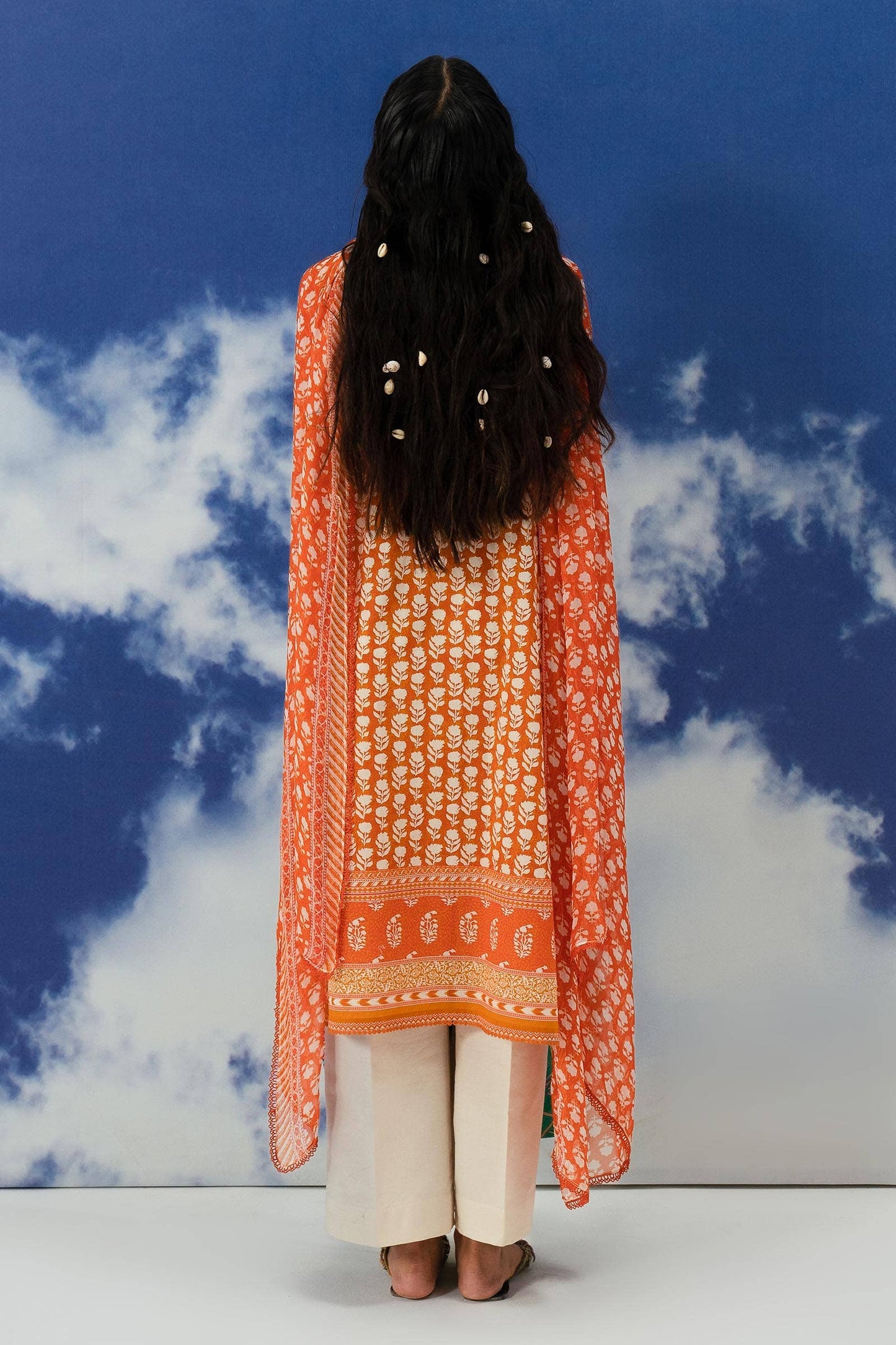 Sana Safinaz | Mahay Summer Lawn 24 | S-43 - Pakistani Designer Dress - by Sana Safinaz | Type: Luxury - 100% Original at Saira Sultan