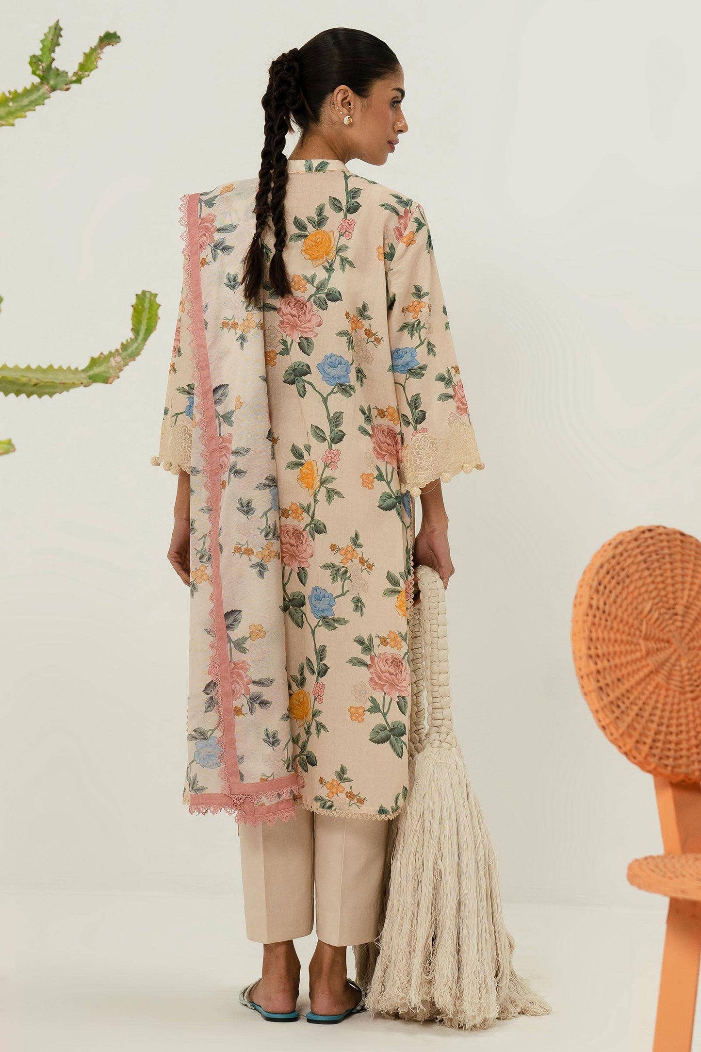 Sana Safinaz | Mahay Summer Lawn 24 | S-40 - Pakistani Designer Dress - by Sana Safinaz | Type: Luxury - 100% Original at Saira Sultan